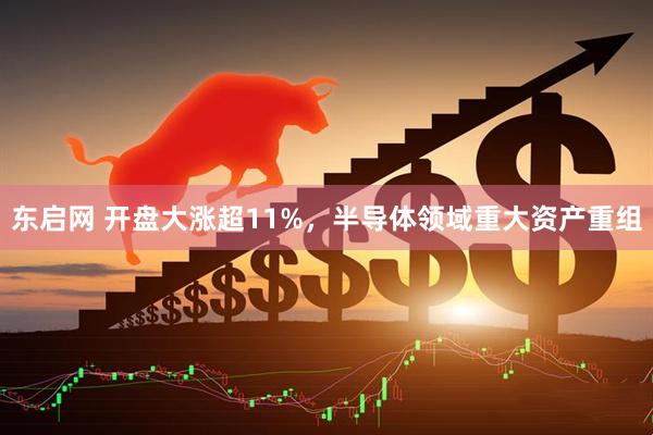 东启网 开盘大涨超11%，半导体领域重大资产重组