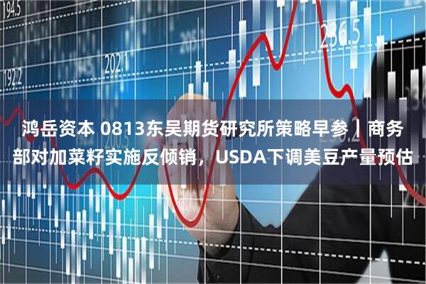 鸿岳资本 0813东吴期货研究所策略早参｜商务部对加菜籽实施反倾销，USDA下调美豆产量预估