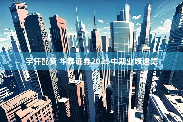 宇轩配资 华泰证券2025中期业绩速览